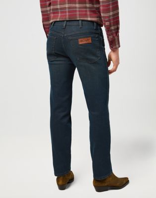 Jeans Wrangler Texas Medium Stretch Straight Jean 42 x34 Blå | 112370858:42:34, 1