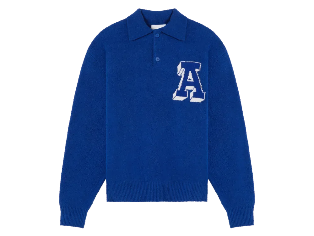 Sweater AXEL ARIGATO Team Polo Sweater Mørkeblå | A0950002, 0