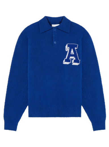 Sweater AXEL ARIGATO Team Polo Sweater Mørkeblå | A0950002