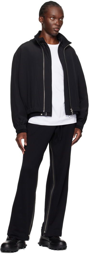Bomberjakke Helmut Lang Zip Bomber Jacket Sort | O04HM106, 4