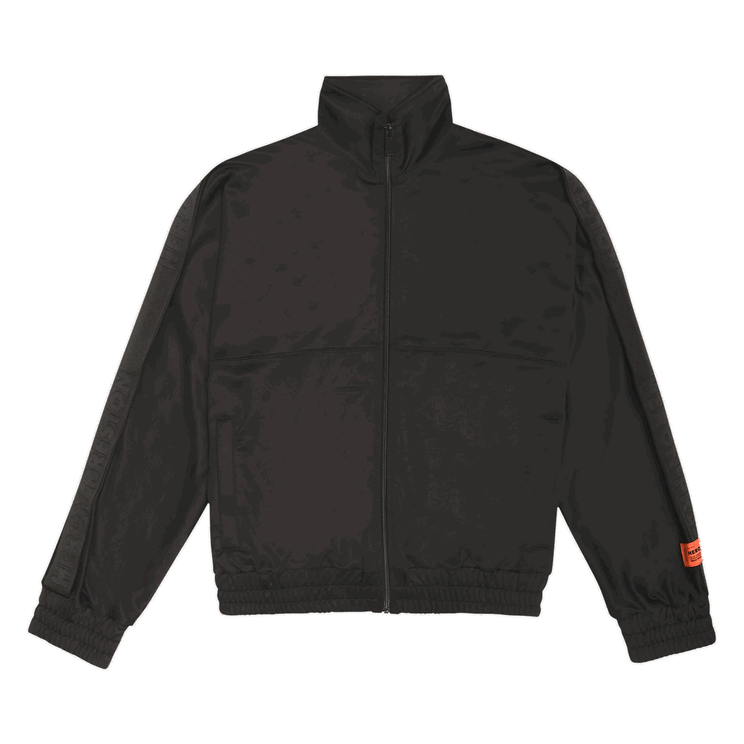 Jakke HERON PRESTON Tracktop Logo Sort | HMBD004F21JER0011010, 0