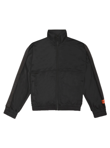 Jakke HERON PRESTON Tracktop Logo Sort | HMBD004F21JER0011010