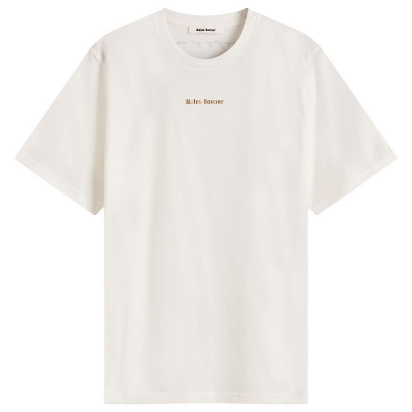 T-shirt Wales Bonner Wales Bonner Original T-Shirt, Size Large Hvid | US25JE23-JE01-000