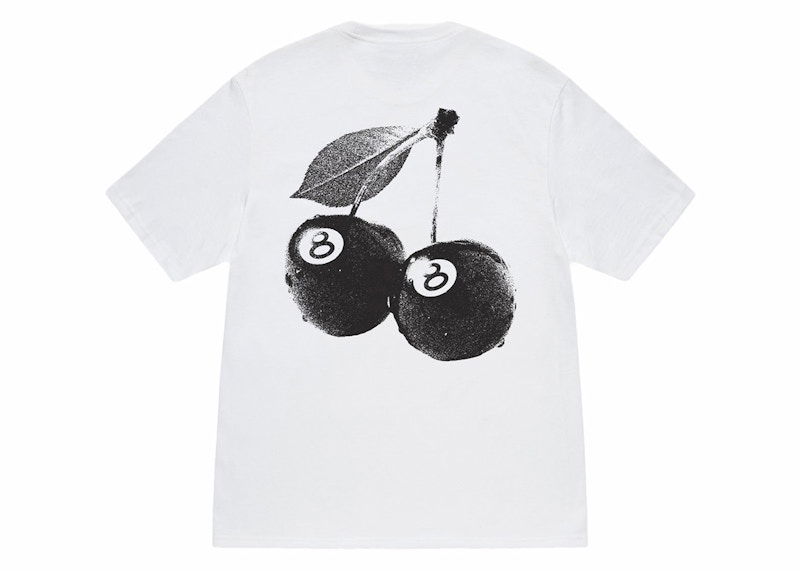 T-shirt Stüssy Cherries Graphic T-Shirt Hvid | 1905066, 0