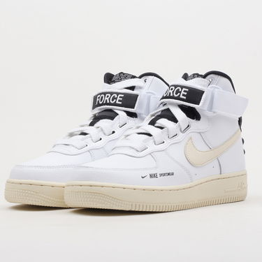 Sneakers og sko Nike Air Force 1 Hi UT Hvid | AJ7311-100, 1