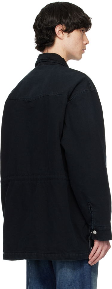 Jakke Carhartt WIP OG Santa Fe Black Coat Sort | I034314-00E.4O, 3