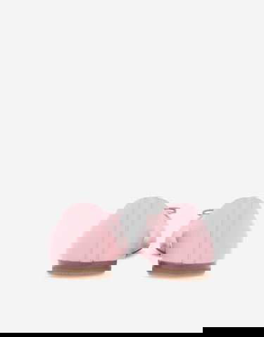 Sneakers og sko Dolce & Gabbana Patent Leather Ballet Flats With Metal Dg Logo Lyserød | D11141A132880416, 3