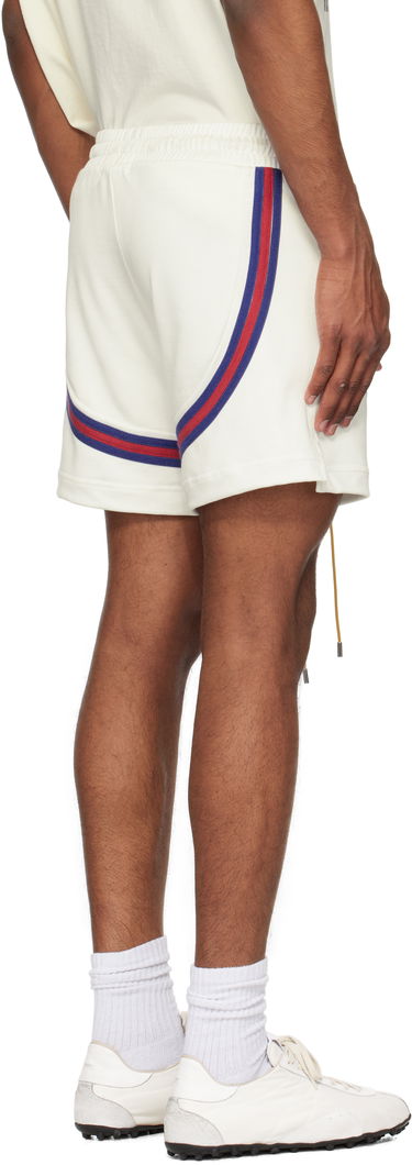 Shorts Rhude Rhude Crest Veille Track Shorts Hvid | RHSS25SH01230, 2