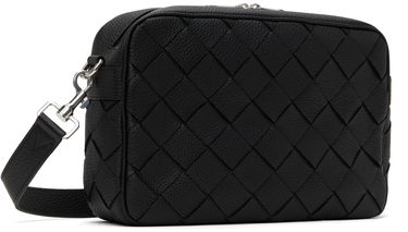 Skuldertaske Bottega Veneta Bottega Veneta Intrecciato Medium Camera Bag Sort | 755925-V4G31-8803, 2
