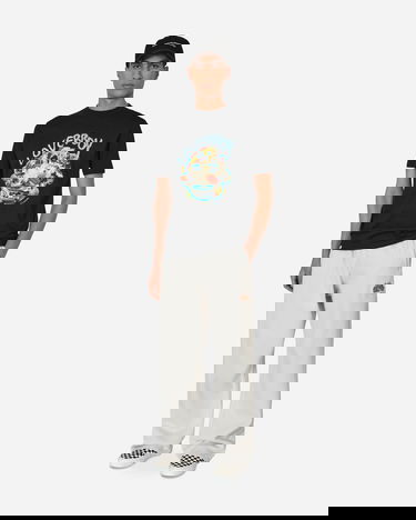 T-shirt Charles Jeffrey Loverboy Face T-Shirt Sort | CJLAW22FT BLACK, 4