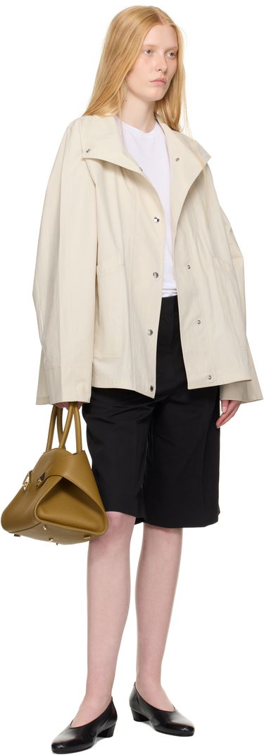 Jakke TOTEME TOTEME Summer Parachute Jacket Beige | 253-WRO0222-FB0427, 3
