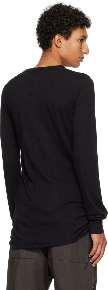 T-shirt Rick Owens Concordians Basic Long Sleeve T-shirt Sort | RU02E1252 JR, 2