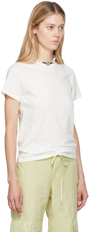 T-shirt Baserange Cotton T-Shirt Hvid | TOCT-CO-000, 4