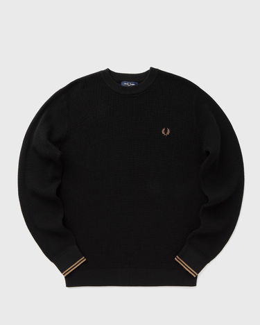 Sweater Fred Perry Fred Perry Waffle Stitch Jumper Sort | K6507-102, 0