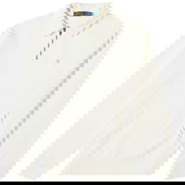 Sweater Polo by Ralph Lauren Polo Ralph Lauren Men's Loopback Half Zip Sweat Clubhouse Cream Hvid | 710934601001, 0