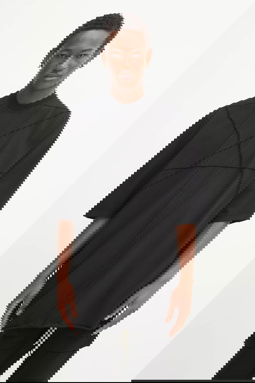 T-shirt Rick Owens Rick Owens DRKSHDW Jumbo SS T-Shirt Sort | DU02E7274.RIGET2, 0