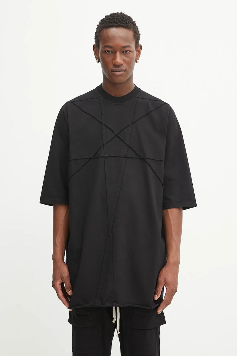 T-shirt Rick Owens Rick Owens DRKSHDW Jumbo SS T-Shirt Sort | DU02E7274.RIGET2