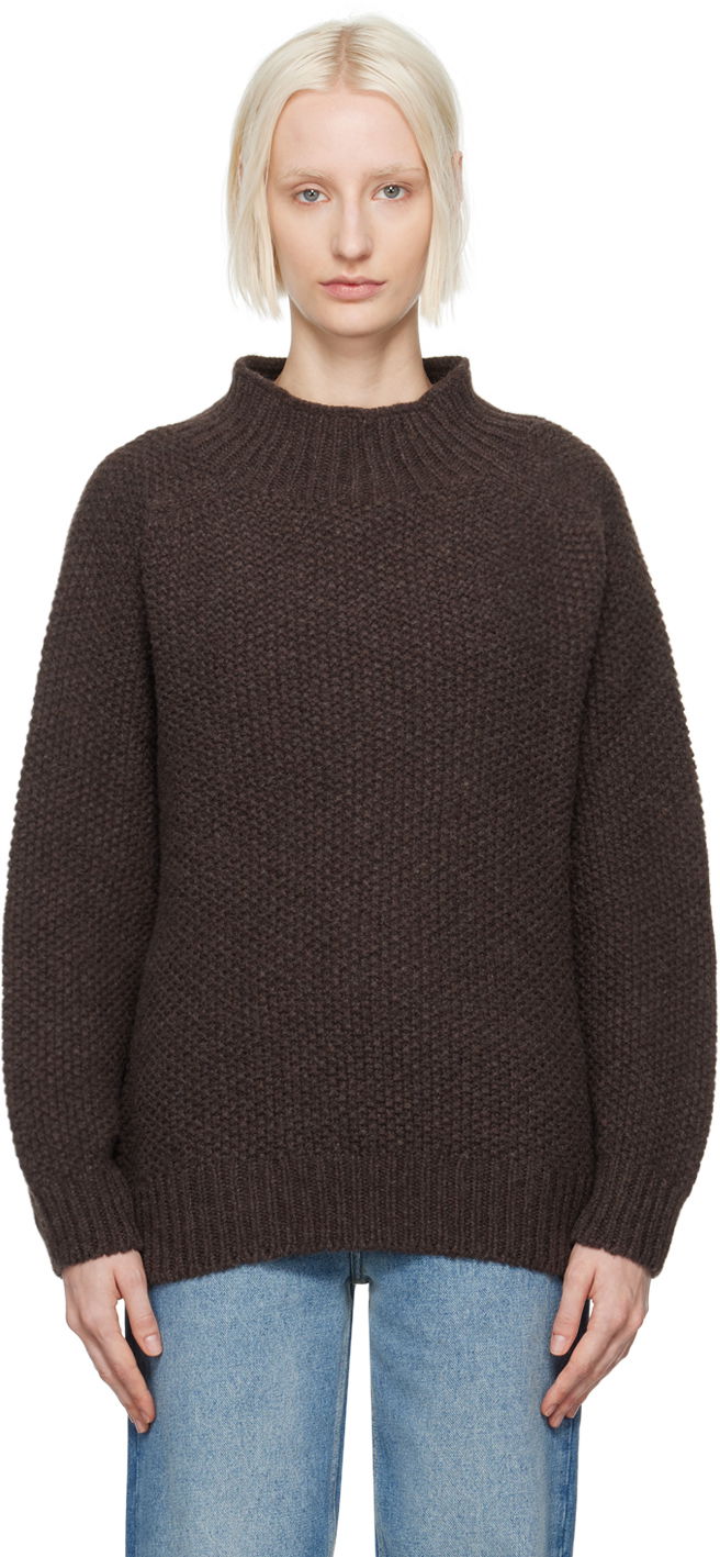 Sweater YMC YMC Loretta Knit Sweater Brun | Q8XAQ