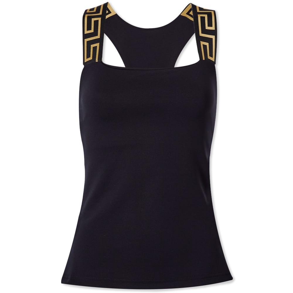 Tanktop Versace Greca Sports Vest Sort | 1008680-1A06238-1B000, 0