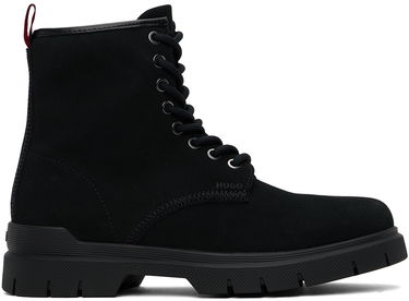 Tøj BOSS Hugo Embossed Boots Sort | 50522981, 0