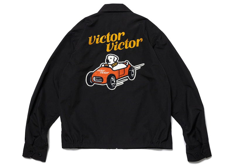 Jakke Human Made Victor Victor Drizzler Jacket Sort | XX25JK002