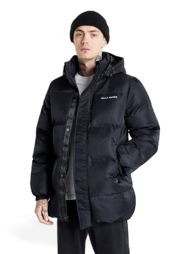 Puffer jakke DAILY PAPER Epuffa Mid Sort | 2022070