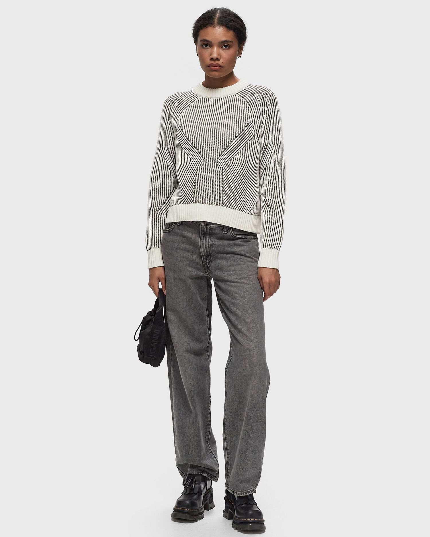 Sweater envii ENCAROLINE LS KNIT Grøn | E23100004_CLR001841, 1