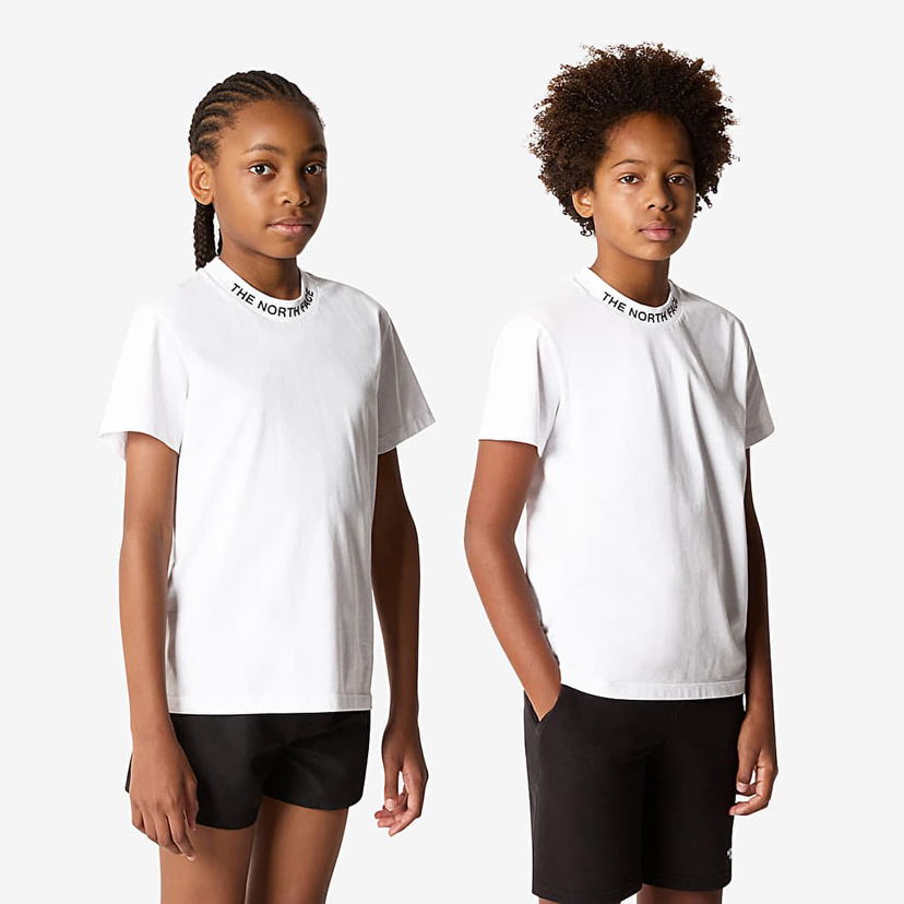 T-shirt The North Face Teen Short Sleeve Zumu T-Shirt Hvid | NF0A877SFN41