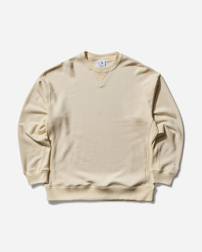 Sweatshirt Nike Wool Classics Crewneck Sweatshirt Beige | FV4883-901