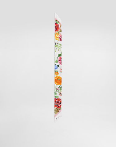 Tørklæde Dolce & Gabbana Dolce & Gabbana Floral-Print Twill Headscarf Flerfarvet | FS215AGDCV8HD5KU, 0