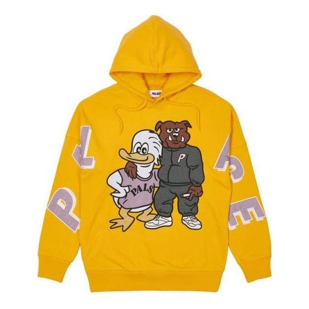 Sweatshirt Palace Palace Dog And Duck Hoodie Gul | P22CS218
