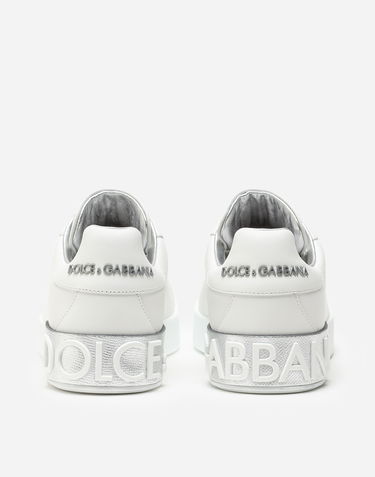 Sneakers og sko Dolce & Gabbana Calfskin Nappa Portofino Hvid | CK1544AX61580998, 2
