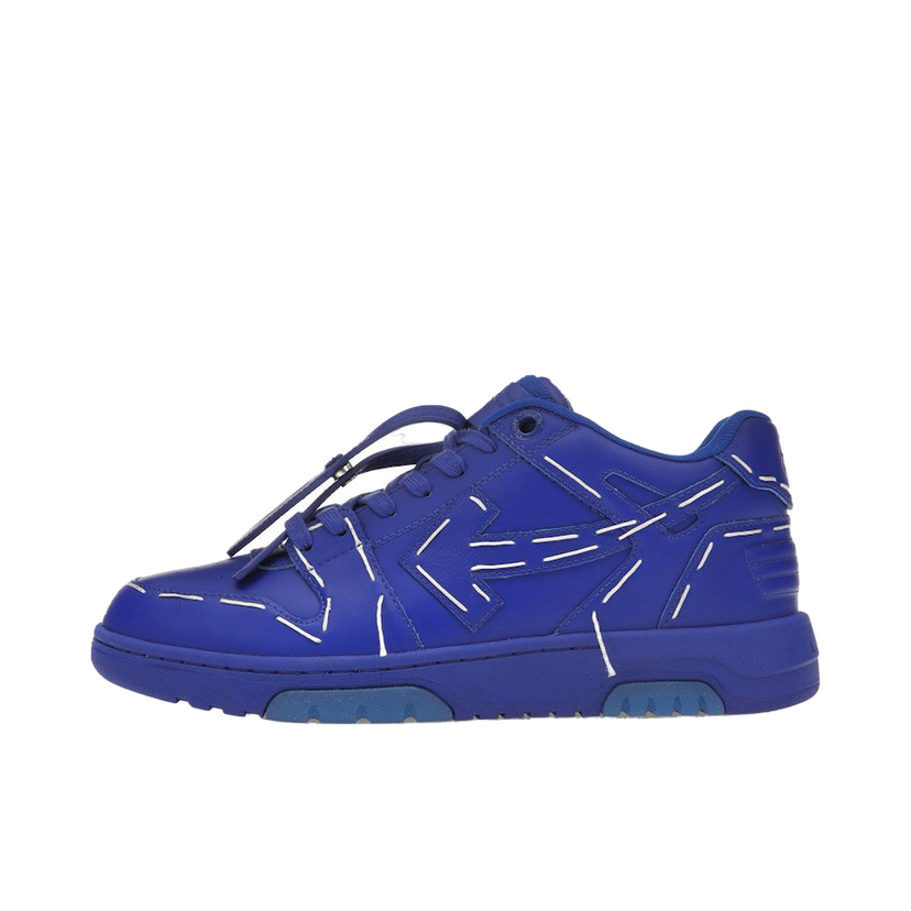 Sneakers og sko Off-White Out Of Office Sartorial Stitching Dark Blue Blå | OMIA189S23LEA0144848
