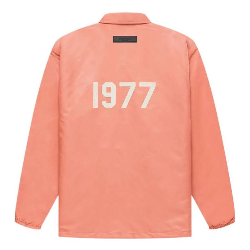 Vindjakke Fear of God Essentials 1977 Nylon Coaches Jacket Lyserød | FOG-FW22-175