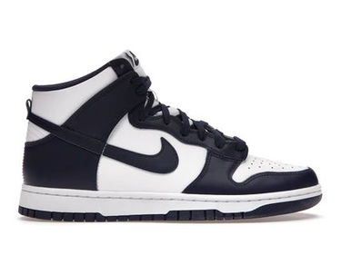 Sneakers og sko Nike Dunk High "Midnight Navy" Mørkeblå | DD1399-104, 0