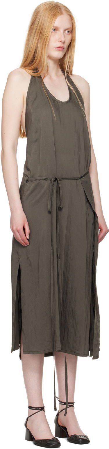 Kjole LEMAIRE Lemaire Apron Midi Dress Grøn | DR1108 LF1388, 1