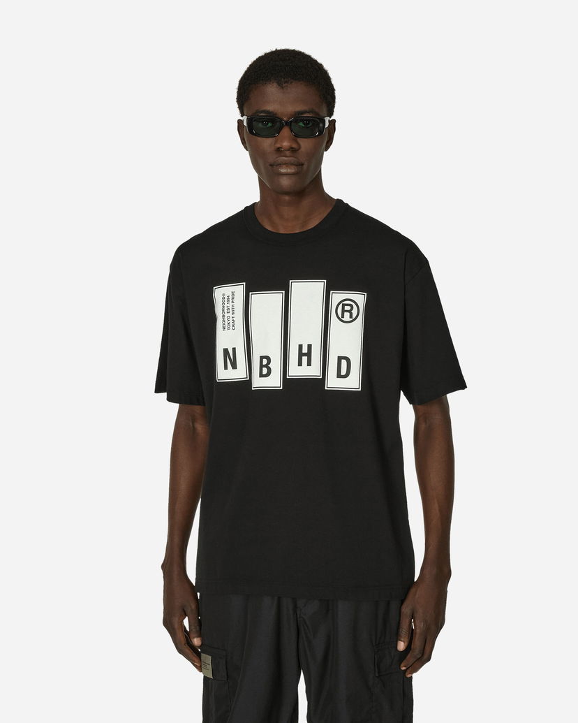 T-shirt Neighborhood Men's Black Graphic T-Shirt Sort | 241PCNH-ST26 BK