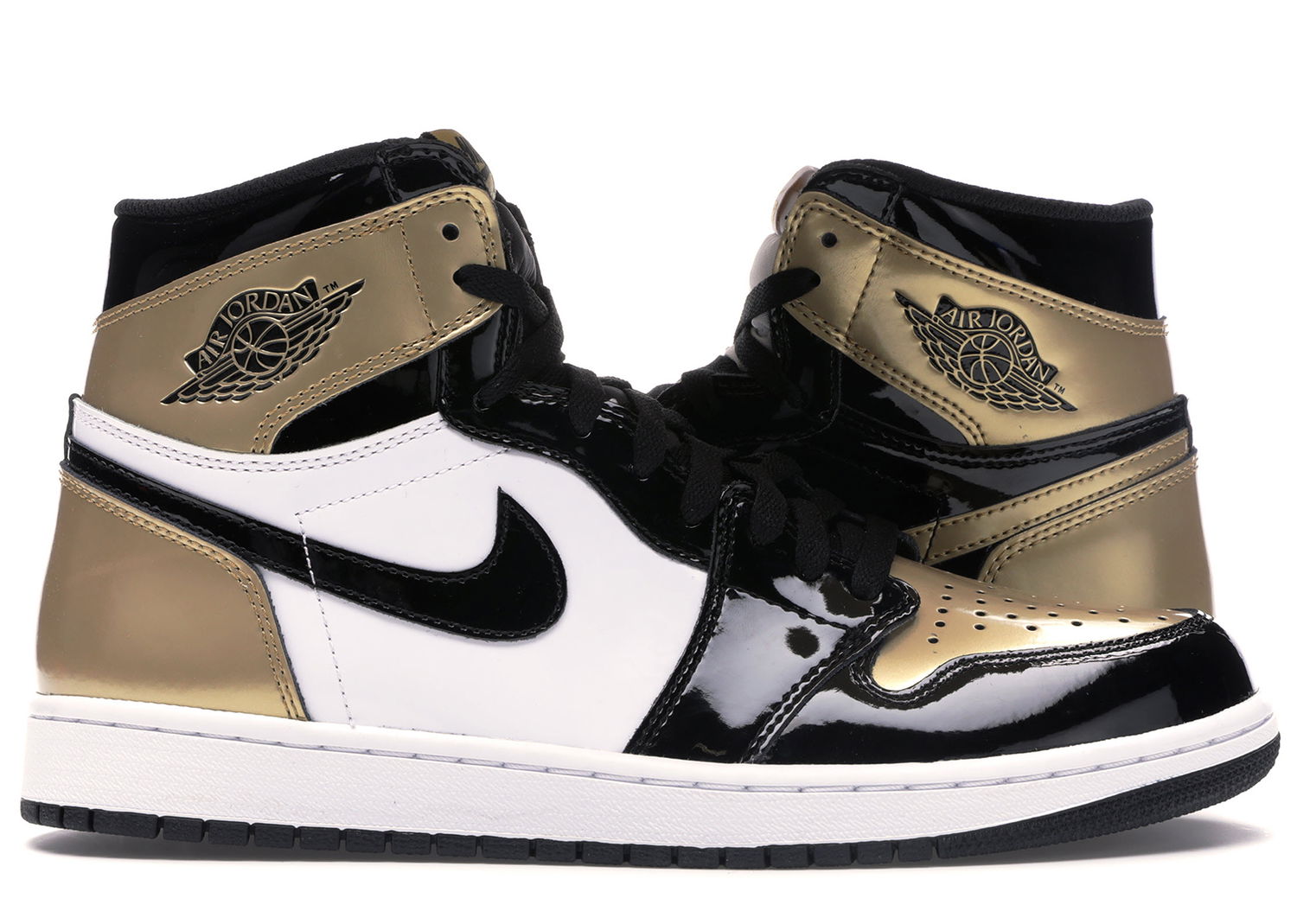 Sneakers og sko Jordan Jordan 1 Retro High Gold Top 3 Beige | 861428-001, 0