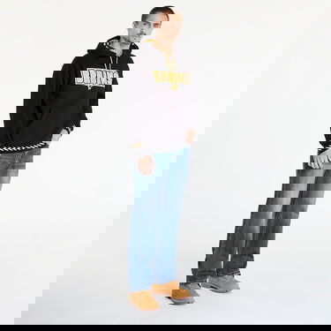 Sweatshirt Mitchell & Ness Mitchell & Ness NHL Playmaker Fleece Hoodie Vintage Logo Bruins Sort | TH11148-BBNBLCK, 4