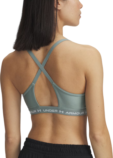 Bh Under Armour Under Armour Crossback Low Sports Bra Grøn | 1386424-348, 2
