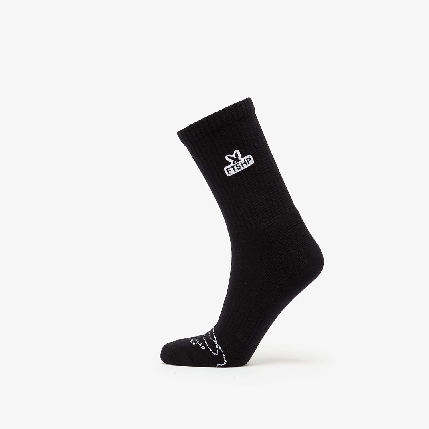 Sokker Footshop Playboy x FTSHP Socks 3 Pack Black/ White Flerfarvet | FTSHP_541, 1