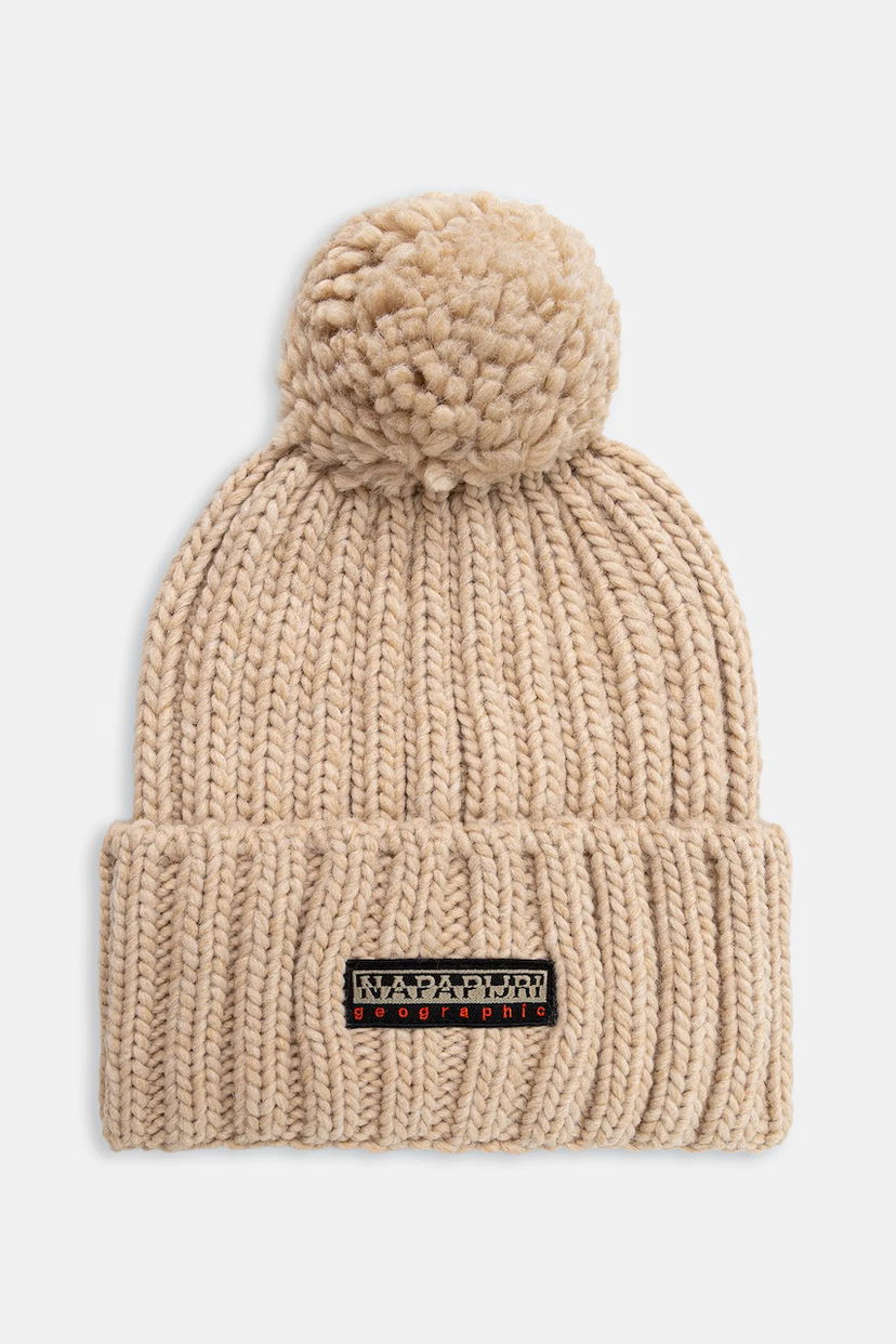 Beanie Napapijri Napapijri Fea 2 Beanie Beige | NP0A4GKAN1J1