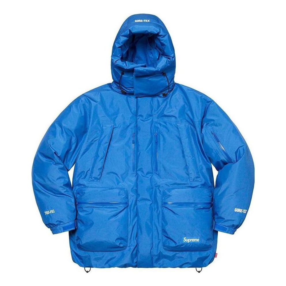 Parka Supreme 700-Fill Down Parka Blå | SUP-FW22-816, 0