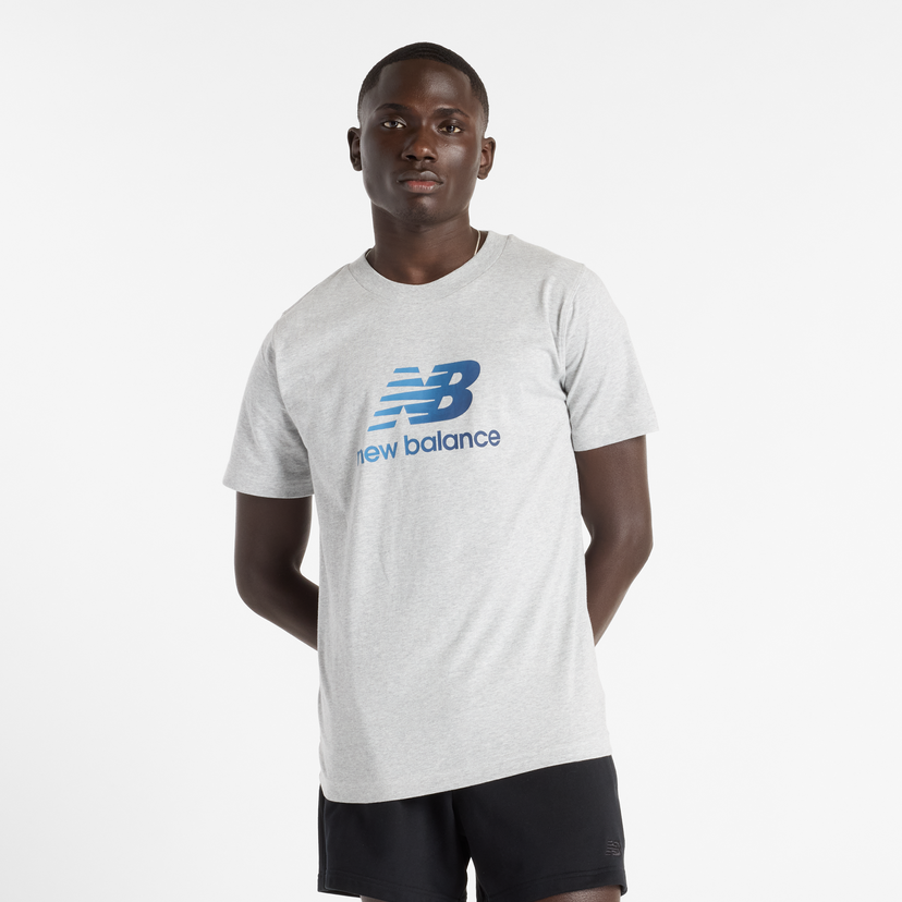 T-shirt New Balance Men's T-Shirt MT51503AG Grå | NBMT51503AG