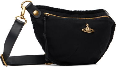 Taljetaske Vivienne Westwood Vivienne Westwood City Canvas Pouch Sort | 43070034U-W00IW-ET, 1
