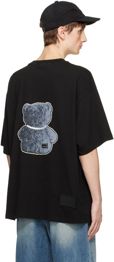 T-shirt We11done We11done Necklace Teddy Graphic T-Shirt Sort | WD-TT9-20-117-U-BK, 2