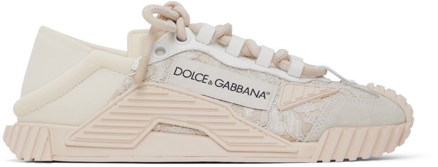 Sneakers og sko Dolce & Gabbana Beige NS1 Sneakers Beige | CK1837 AX372, 0