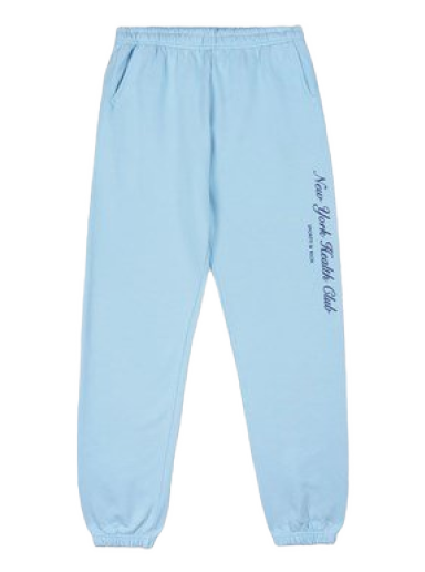 Joggingbukser Sporty & Rich NY Health Club Flocked Sweatpant Blå | SW843HO
