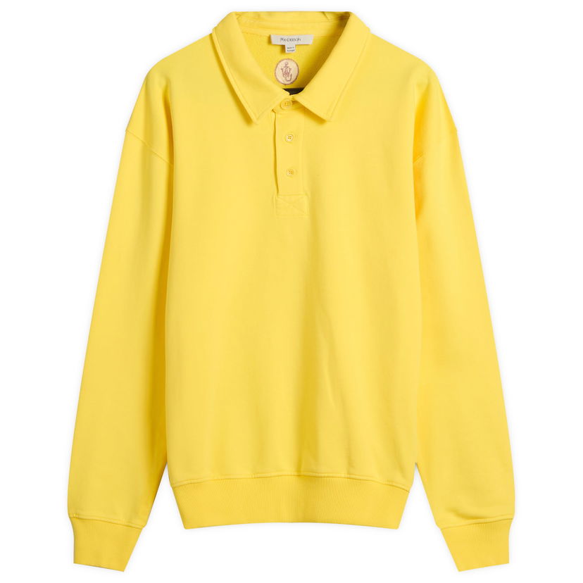 Sweatshirt JW Anderson JW Anderson Rugby Polo Sweatshirt Gul | JO0275-PG1632-207