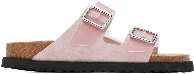 Tøj Birkenstock Arizona PVC Milky Sandals Lyserød | 1028675
